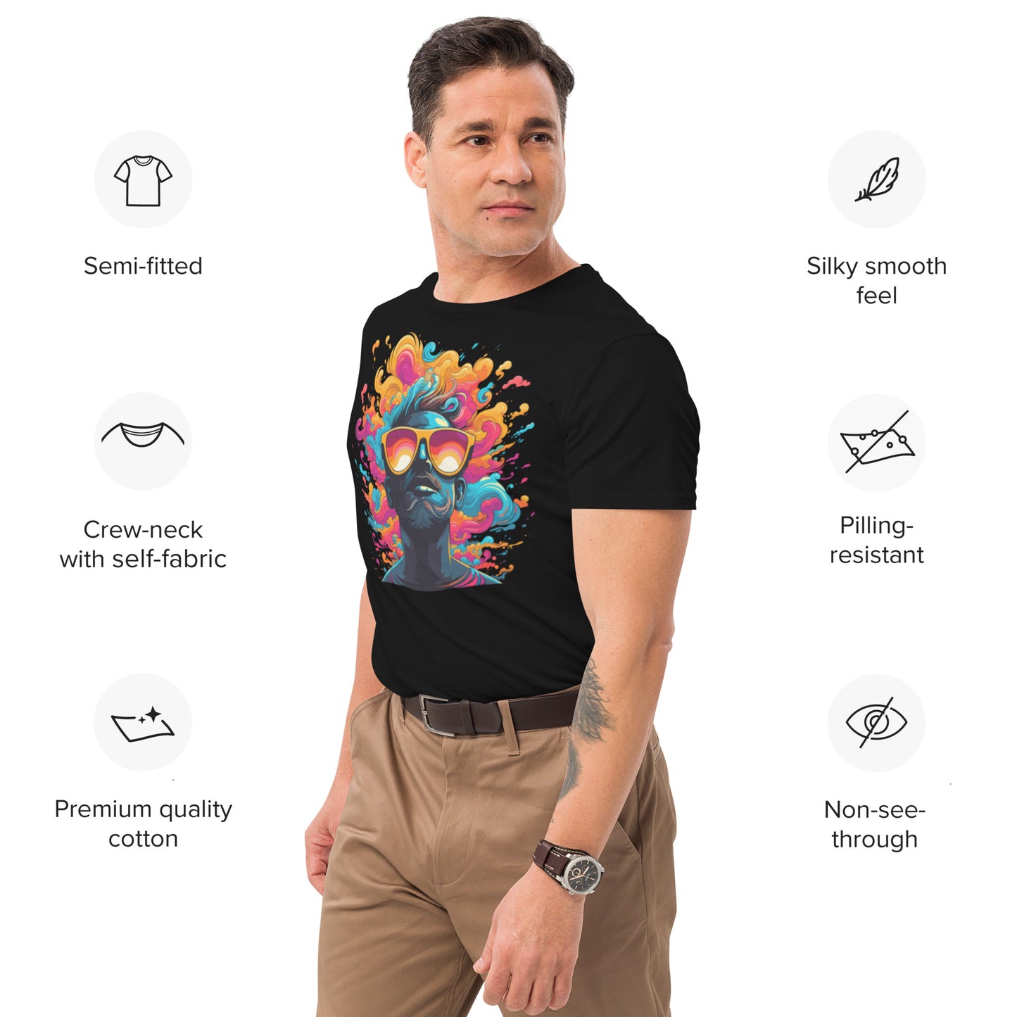 Men's premium cotton t-shirt