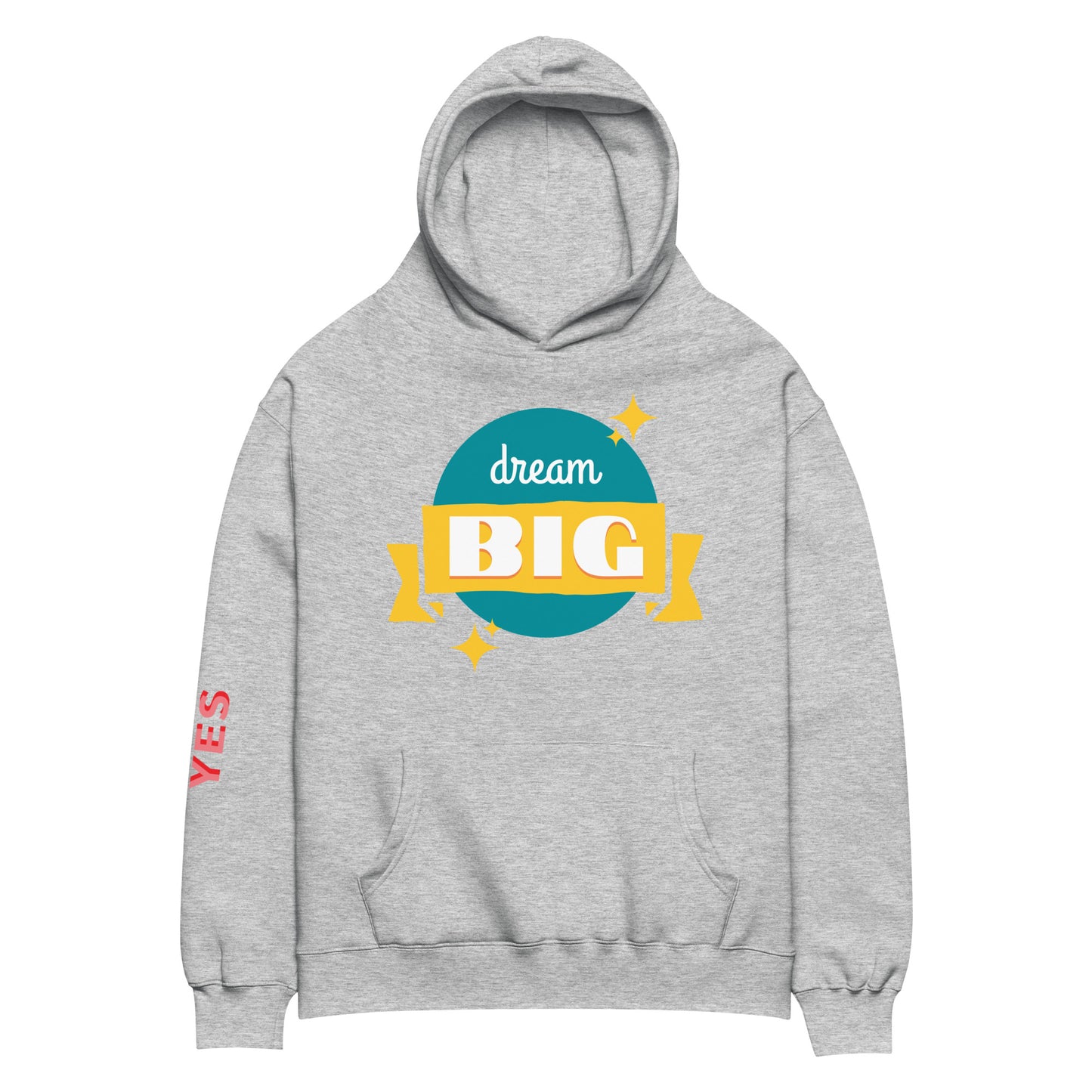 Dream Big Unisex oversized hoodie Street Gods Edition