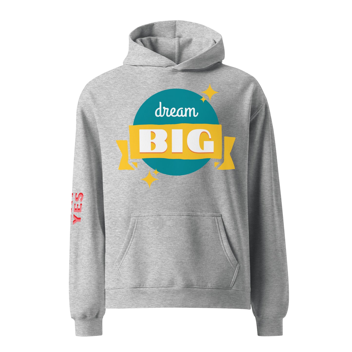 Dream Big Unisex oversized hoodie Street Gods Edition