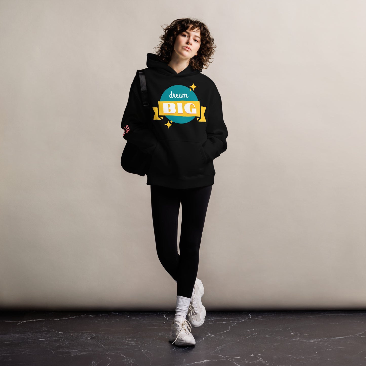 Dream Big Unisex oversized hoodie Street Gods Edition