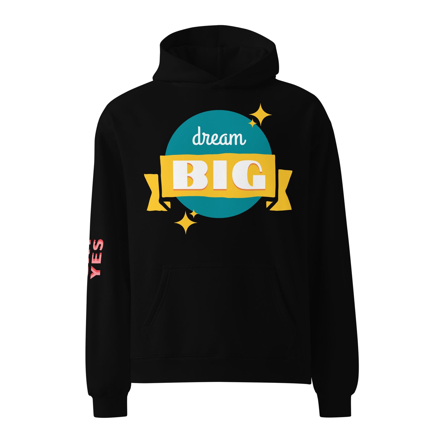 Dream Big Unisex oversized hoodie Street Gods Edition