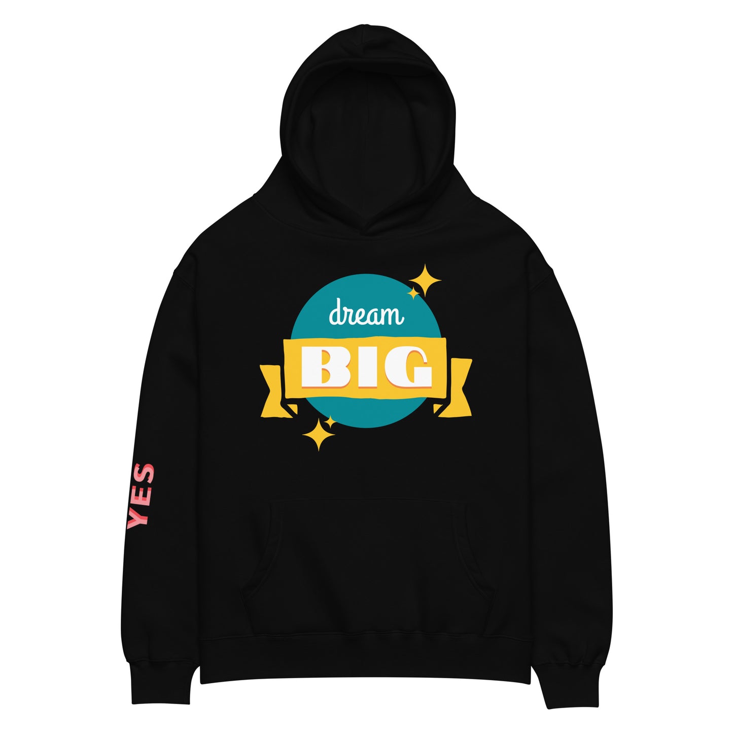 Dream Big Unisex oversized hoodie Street Gods Edition