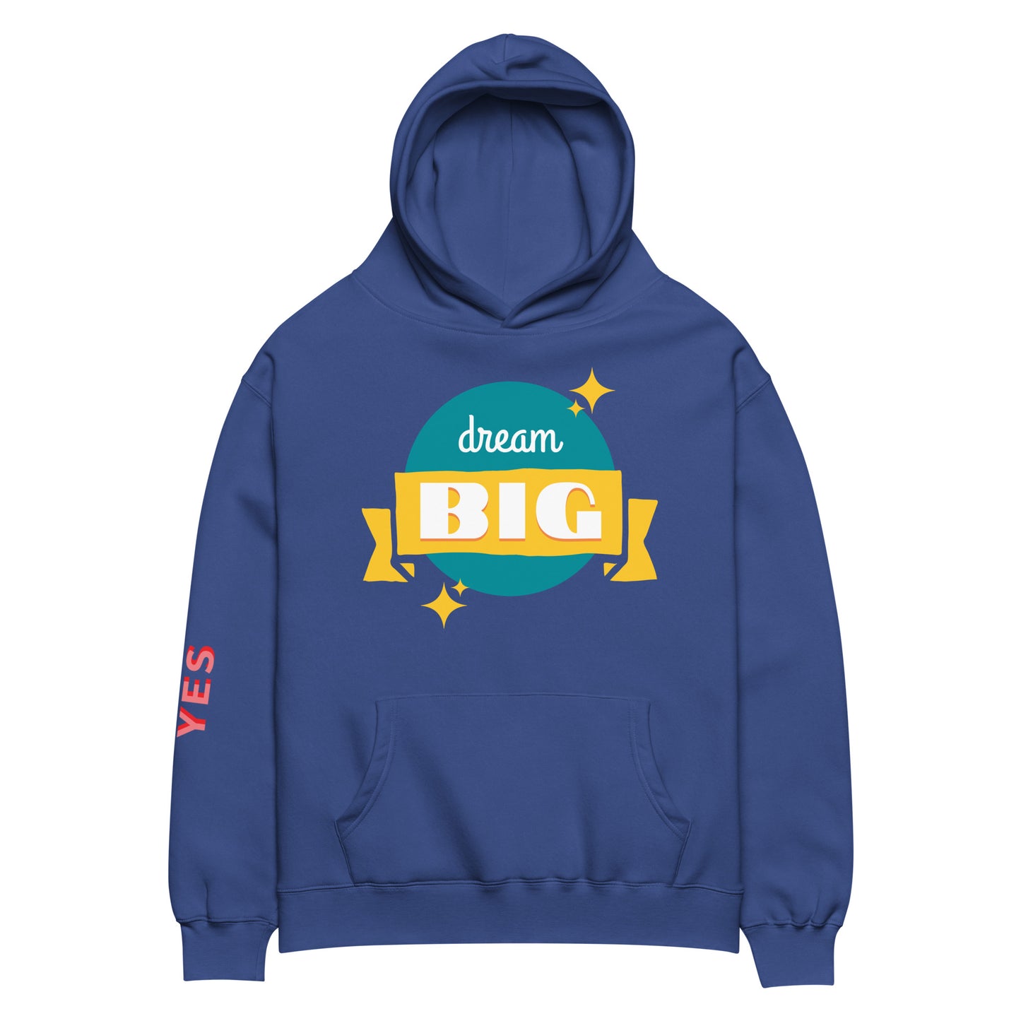 Dream Big Unisex oversized hoodie Street Gods Edition